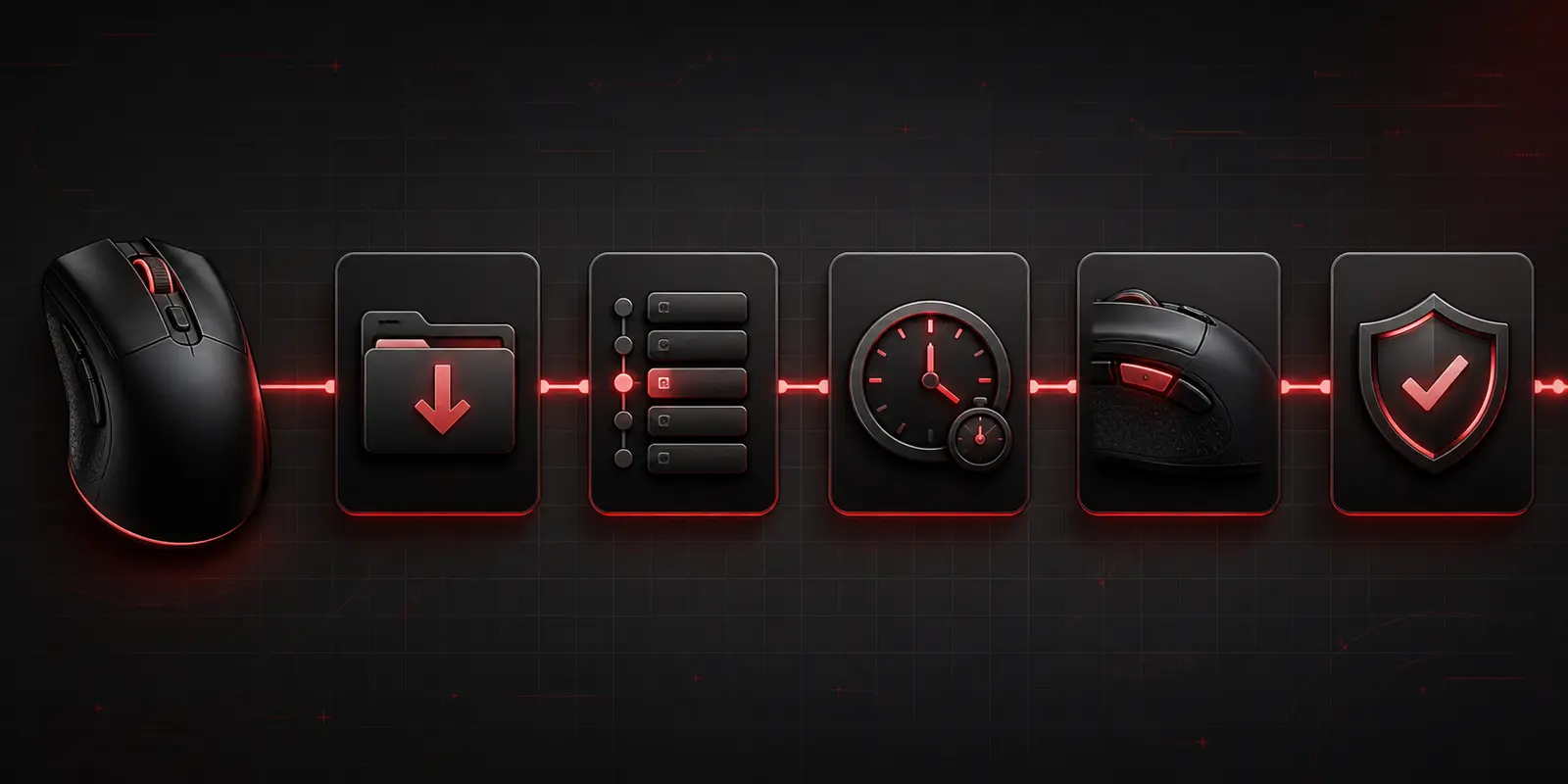 Passaggi per importare, controllare, temporizzare, assegnare e testare in sicurezza una macro del mouse